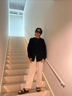 「BEAMS（ビームス）のアイテム（その他アウター）」を使った、ishi2024さん（メンズ・178cm）の冬コーディネート