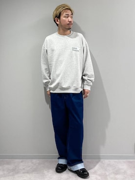 「アイテム（スウェット）」を使った、はりー@Smileさん（メンズ・170cm・30代）の秋コーディネート