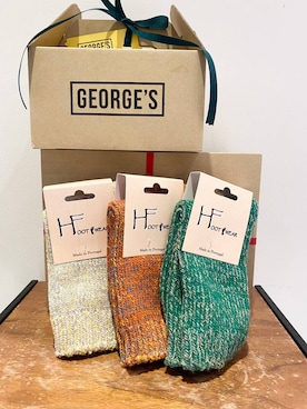 「アイテム（ソックス/靴下）」を使った、はりー@GGさん（メンズ・170cm）の冬コーディネート