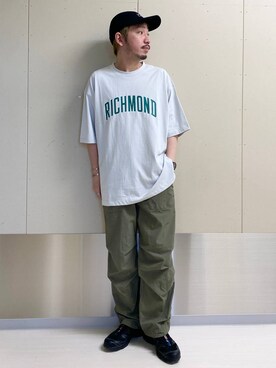 「アイテム（帽子）」を使った、はりー@Smileさん（メンズ・170cm・30代）の夏コーディネート
