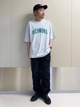 「アイテム（帽子）」を使った、はりー@Smileさん（メンズ・170cm・30代）の春コーディネート