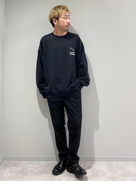「アイテム（スウェット）」を使った、はりー@Smileさん（メンズ・170cm・30代）の秋コーディネート