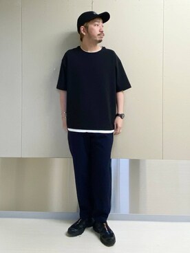 「アイテム（帽子）」を使った、はりー@Smileさん（メンズ・170cm・30代）の夏コーディネート