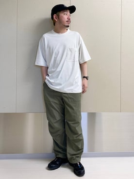 「アイテム（帽子）」を使った、はりー@Smileさん（メンズ・170cm・30代）の夏コーディネート