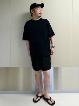 「アイテム（帽子）」を使った、はりー@Smileさん（メンズ・170cm・30代）の夏コーディネート