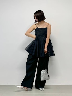 「キャミソール」｜kanaさん（レディース・163cm）の夏コーディネート