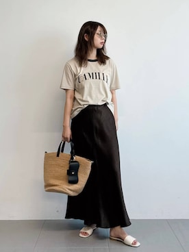 「BABYLONE（バビロン）のアイテム」を使った、kanaさん（レディース・163cm）の夏コーディネート