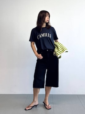 「BABYLONE（バビロン）のアイテム」を使った、kanaさん（レディース・163cm）の夏コーディネート