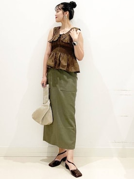 maiさん（レディース・167cm）の夏コーディネート