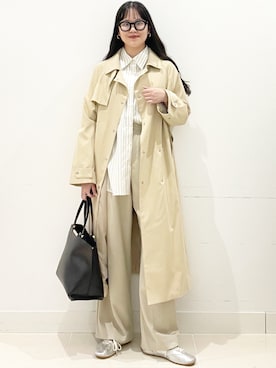 「SMELLY（スメリー）のアイテム」を使った、maiさん（レディース・167cm）の春コーディネート