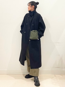 「SENSE OF PLACE by URBAN RESEARCH（センスオブプレイスバイアーバンリサーチ）のアイテム（ブーツ）」を使った、mai49さん（レディース・167cm）の冬コーディネート
