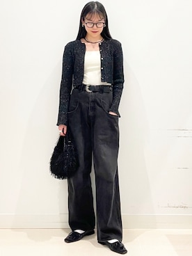 「HEYUMM（ヘユム）のアイテム」を使った、maiさん（レディース・167cm）の冬コーディネート