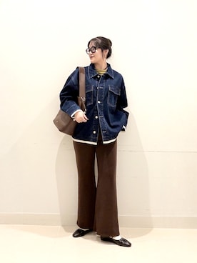 「URBAN RESEARCH DOORS(アーバンリサーチドアーズ)のアイテム(トップス)」を使った、maiさん(レディース・167cm)の秋コーディネート