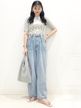 「アイテム（その他小物）」を使った、maiさん（レディース・167cm）の夏コーディネート
