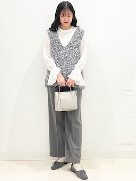 「HEYUMM（ヘユム）のアイテム」を使った、maiさん（レディース・167cm）の冬コーディネート