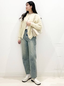 「アイテム（カチューシャ）」を使った、maiさん（レディース・167cm）の秋コーディネート