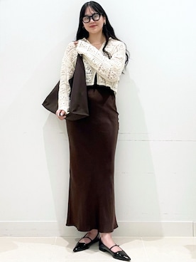 「RODE SKO（ロデスコ）のアイテム」を使った、maiさん（レディース・167cm）の春コーディネート