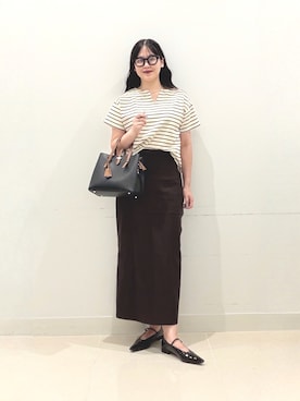 「SMELLY（スメリー）のアイテム」を使った、maiさん（レディース・167cm）の秋コーディネート