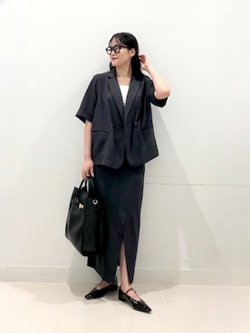 「SMELLY（スメリー）のアイテム」を使った、maiさん（レディース・167cm）の秋コーディネート