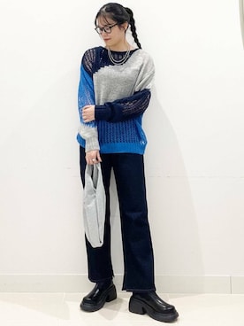 「SENSE OF PLACE by URBAN RESEARCH（センスオブプレイスバイアーバンリサーチ）の『消臭』サイドゴアボリュームソールブーツ（ブーツ）」を使った、maiさん（レディース・167cm）の秋コーディネート