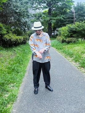 「ワコマリア」｜osyantyplaceさん（メンズ・174cm）の春コーディネート