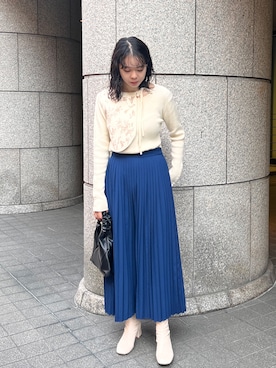 「Steven Alan（スティーブンアラン）のアイテム」を使った、とこさん（レディース・158cm）の冬コーディネート