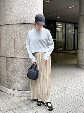 「CLEIO（クレイオ）のアイテム」を使った、とこさん（レディース・158cm）の秋コーディネート