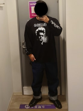 「アイテム（パンツ）」を使った、90kumakumaさん（メンズ・175cm）の秋コーディネート