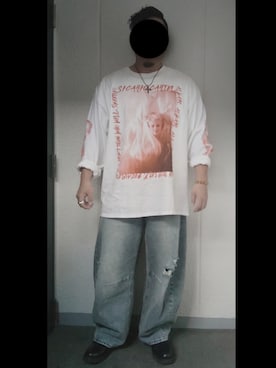 「アイテム（パンツ）」を使った、90kumakumaさん（メンズ・175cm）の秋コーディネート