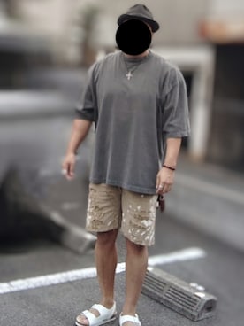 90kumakumaさん（メンズ・175cm）の夏コーディネート