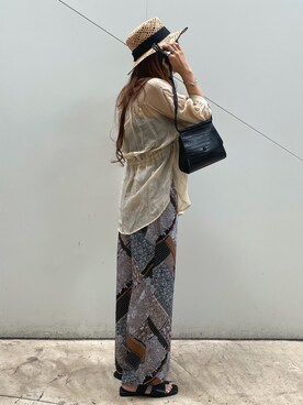 ハットを使った おしゃれ のレディース人気ファッションコーディネート Wear