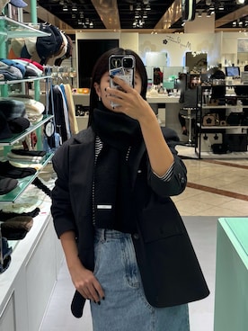 ユウナさん（レディース・158cm）の冬コーディネート