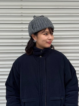 「アイテム（その他アウター）」を使った、ユウナさん（レディース・158cm）の秋コーディネート