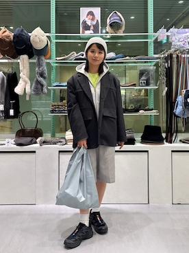 ユウナさん（レディース・158cm）の冬コーディネート