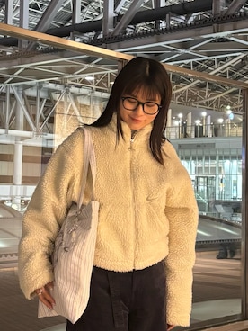 ユウナさん（レディース・158cm）の冬コーディネート