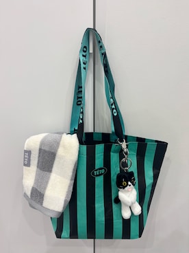 「アイテム（ハンカチ/ハンドタオル）」を使った、ユウナさん（レディース・158cm）の秋コーディネート