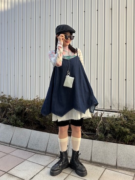 ユウナさん（レディース・158cm）の春コーディネート