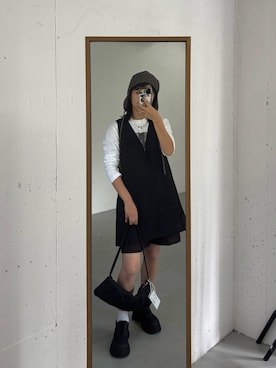 ユウナさん（レディース・158cm）の冬コーディネート