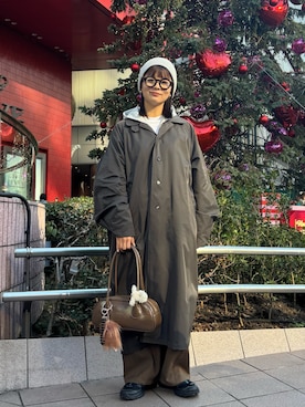 ユウナさん（レディース・158cm）の冬コーディネート