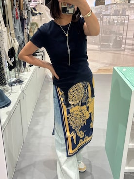 「SMELLY（スメリー）のアイテム（財布/小物）」を使った、yuuu1111naさん（レディース・159cm）の夏コーディネート