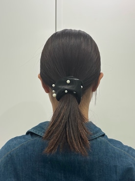 「アイテム（その他ヘアアクセサリー）」を使った、ユウナさん（レディース・158cm）の秋コーディネート