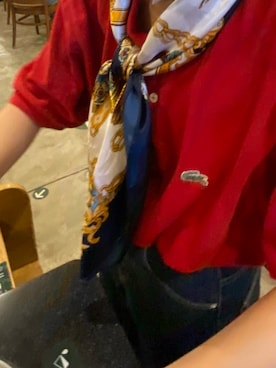 「ラコステ」｜柊希さん（レディース・158cm・10代）の夏コーディネート