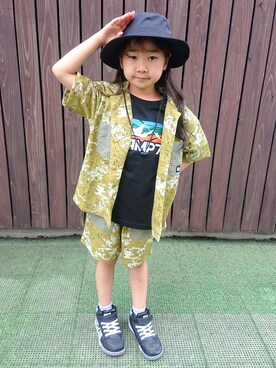 yuuさん(キッズ・120cm)の夏コーディネート