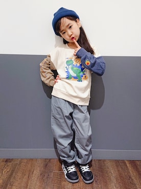yuuさん(キッズ・120cm)の冬コーディネート