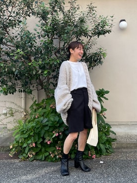 「CANAL JEAN（キャナルジーン）のアイテム（アクセサリー）」を使った、JOY☺︎さん（レディース・155cm）の秋コーディネート