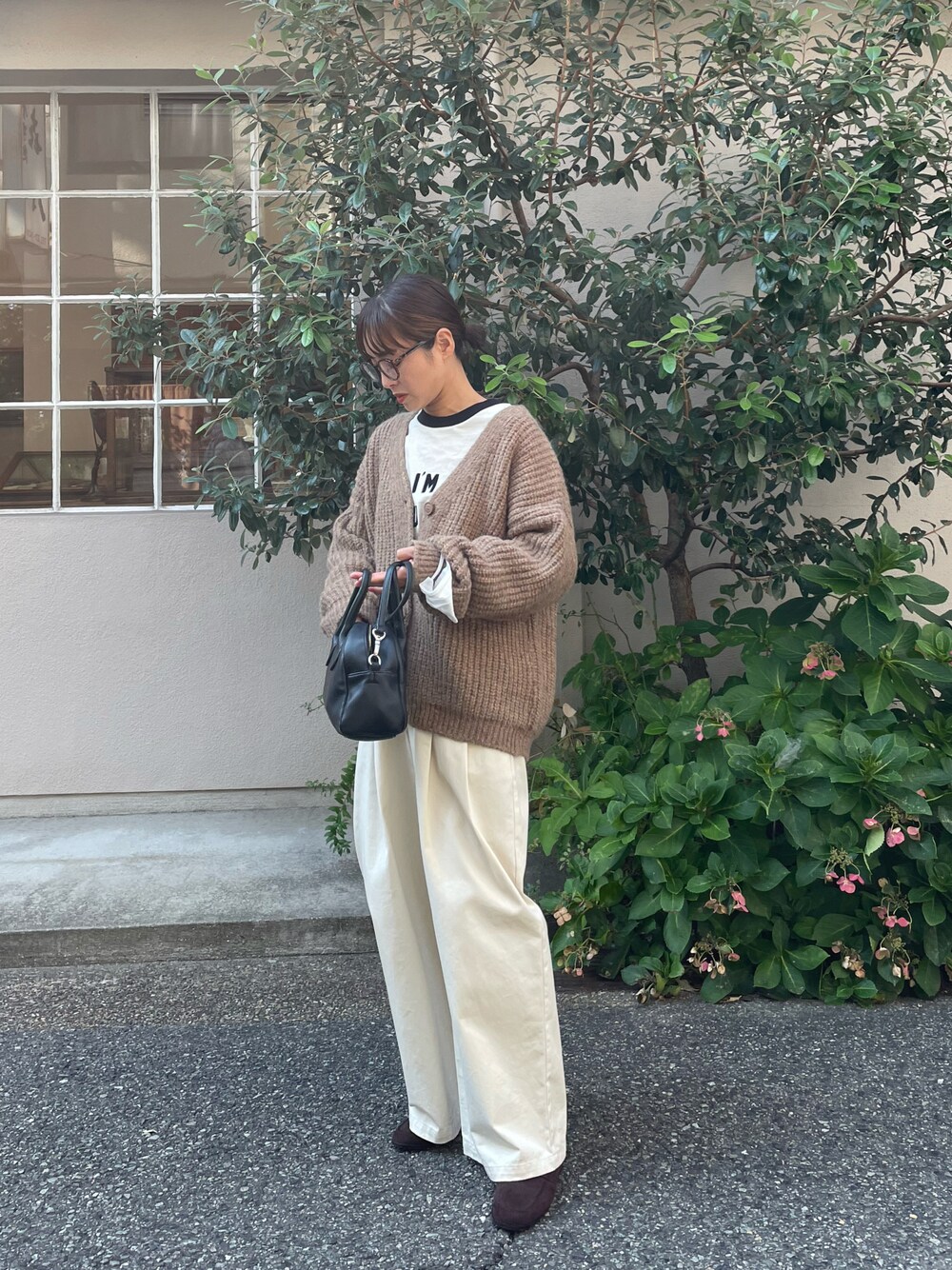 キャナルジーン  arc(アーク) タックワイドパンツ CANAL JEAN（キャナルジーン）の「arc(アーク) タックワイド