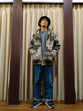 「Import & Select（インポートアンドセレクト）のアイテム（ジャケット/アウター）」を使った、いっぺーさん（メンズ・173cm）の冬コーディネート