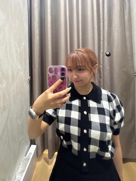 「アイテム（セットアップ、ブラック系）」を使った、haruka【はーちゃん】さん（レディース・155cm）の夏コーディネート