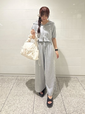 harukaさん(レディース・155cm)の夏コーディネート