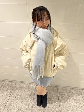 harukaさん（レディース・155cm）の冬コーディネート